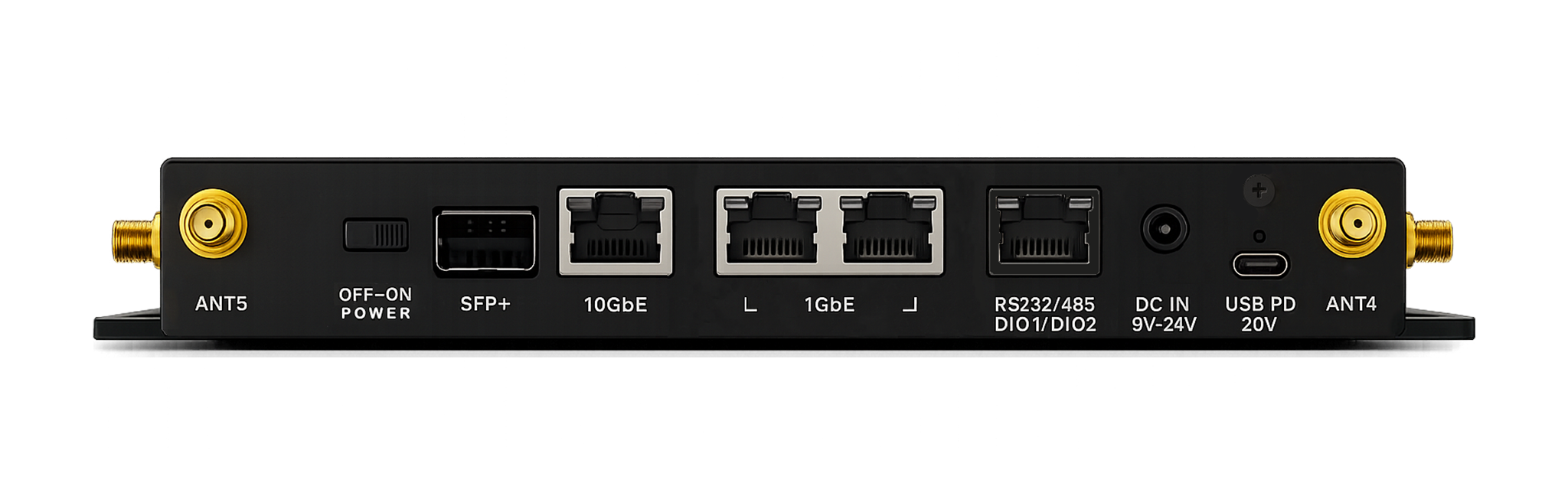 iR800B背面の有線インターフェース