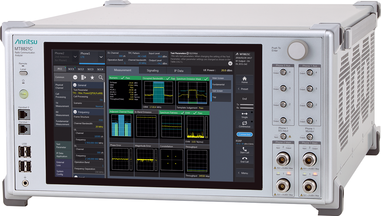 Anritsu MT8821C Radio Communication Analyzer
